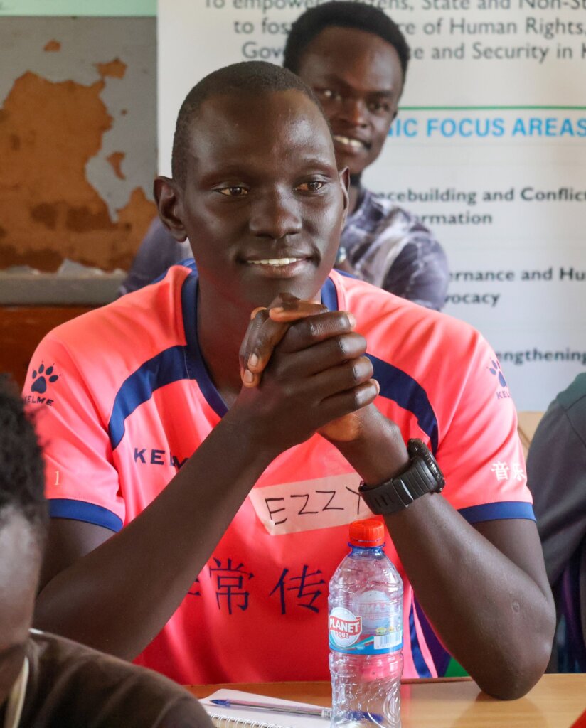An engaged participant