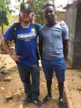 Co-Chair Keevan with MYRC member Joseph