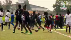 Girls Scrimmage at Kenya Legends Sports Initiative