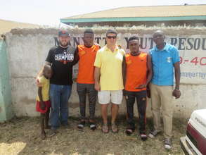 Nigerian visitors & US Embassy Rep at MYRC office