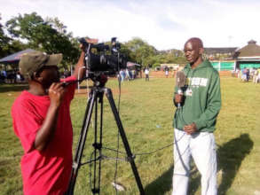 MYRC GM Oballah gives interview at Neymar Tourney