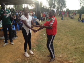 Sophy awarded best goal keeper at Oygis tourny