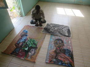 Vavick and his latest work at MYRC office