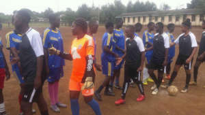 End of a Friendly Ladies' Game
