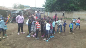 Kids Being Kids with our Visitors
