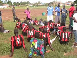Manyatta United U-18 team & coaches