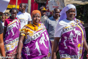 Some of the many participants in anti GBV march