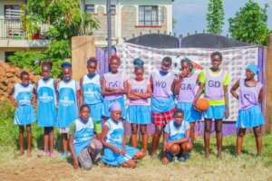 Our older girls team is ready to play
