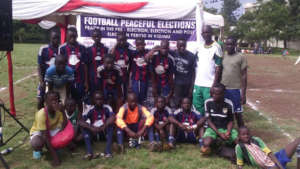 Peaceful Elections Tournament U-15 Team