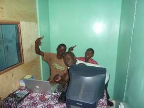 The new production studio at the MYRC office