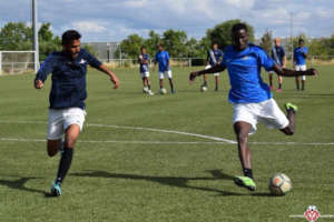 One of our first players trains in Seville