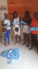Our Girls Get Needed Sanitary Supplies