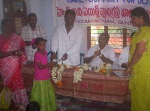 A HIV infected baby get support for medical aid