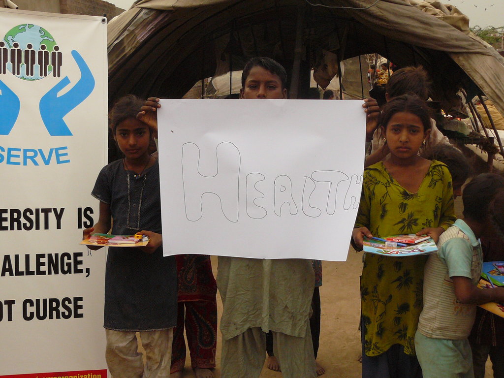 Warm Clothing to children in Slums