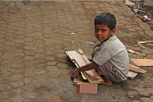 Warm Clothing to children in Slums