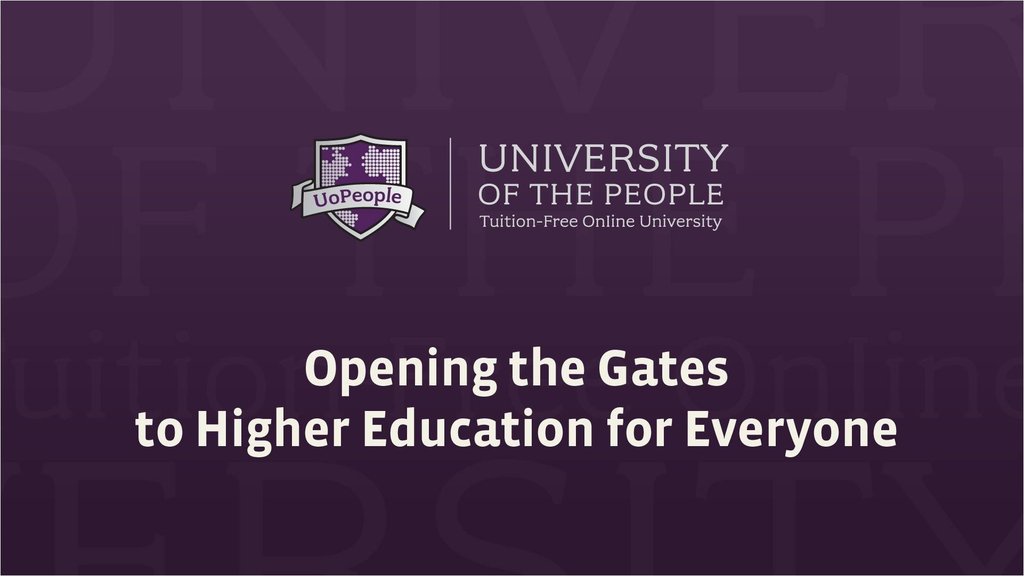Tuition-free for everyone - let's open gates