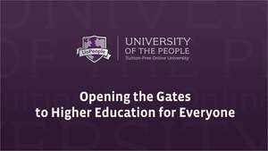 UoPeople - Opening the Gates to Higher Education