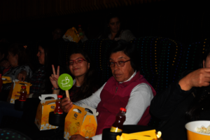 before the movie start