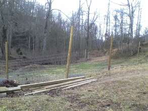 New Habitat started with materials on hand