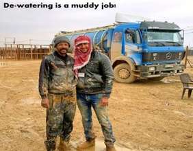 Dewatering is a muddy job !