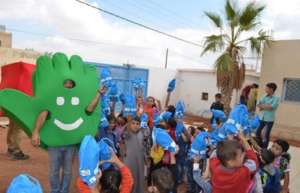 Working on improving water and sanitation
