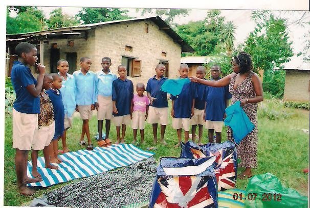 Clothing Poor Children in Uganda