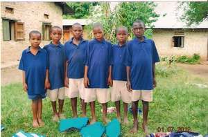 Clothing Poor Children in Uganda