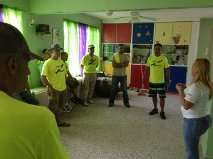 National Guard Unit 141 paints the house