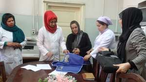 Staff training at Rabia Balkhi Hospital