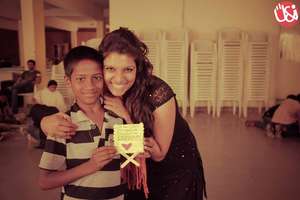 Summer Camp intern with children 1