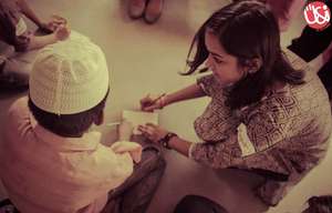 summer camp intern with children 3