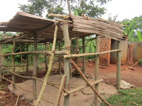 Photo of the new heifer shelter