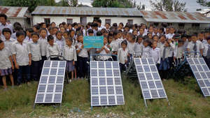 Community Charging Center Established in School