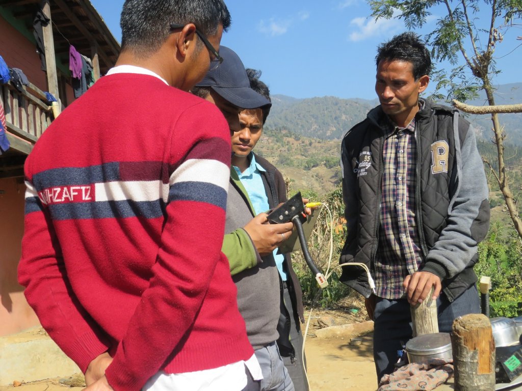 Teaching the villagers