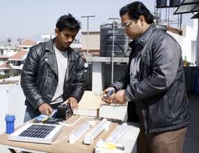 Solar Light Assembling Training for Youths