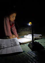 Studying for Bright Future.