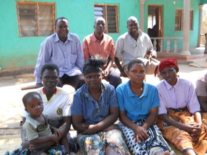 Liwonde Headman and villagers