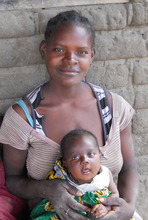 Ruth, at home in Chickolongo