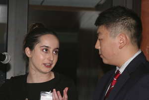 Hannah and Daniel at "A Taste of Africa"