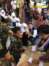 AAI medical distribution typhoon victims