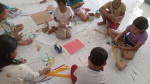 Our library members channeling their creativity