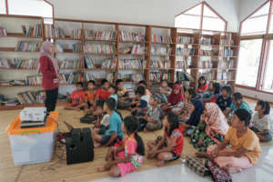 Presentation about prevention to library members