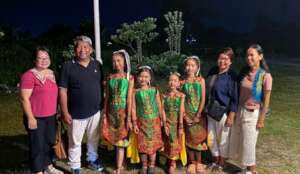 Dance club members with YUM staffs