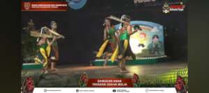 Anak Harati Dance: performed with broom props