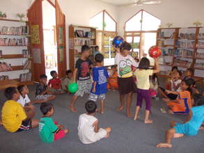 Ball Games in the Library