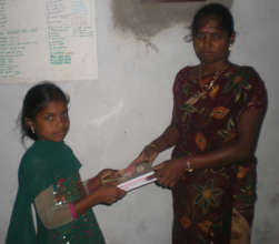 our staff provides book for a tribe child