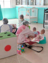 Music therapy for the babies