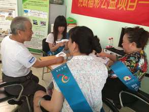 Oxygen content measurement for the elderly