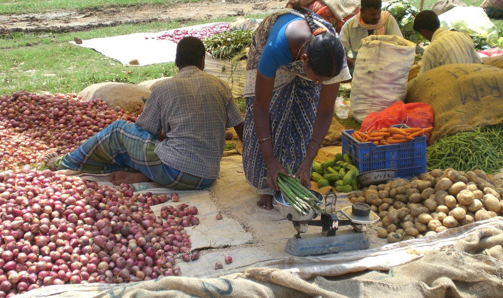 Onetime grant to start 50 vegetable & fruit vendor