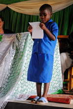 P1 Girl Student Reading